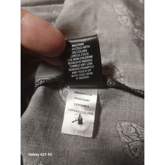 Torrid Emma Babydoll Tunix Size 1X Black Moth Print - Picture 7 of 8